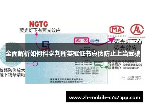 全面解析如何科学判断英冠证书真伪防止上当受骗